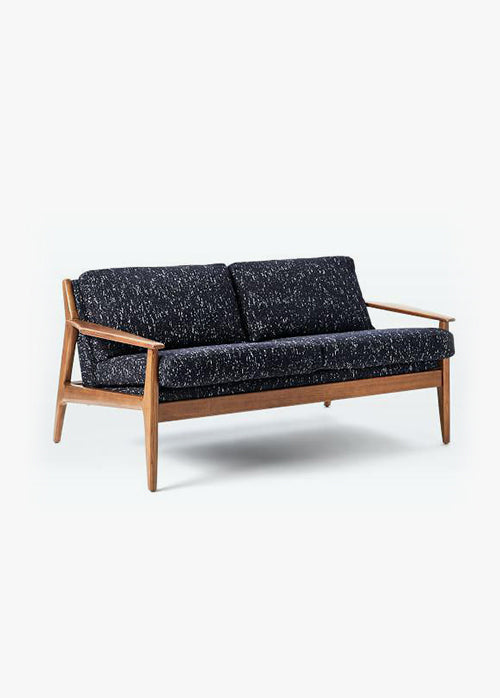 Wood Frame Sofa Mid-century